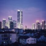 shanghai, city, night, landscape, skyscrapers, buildings, metropolis, downtown, cityscape, architecture, panorama, business district, skyline, office buildings, urban, china, shanghai, china, china, china, china, china